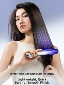 「China Plug」ASHMORE | Dual-Function Negative Ion Hair Straightener & Curling Iron