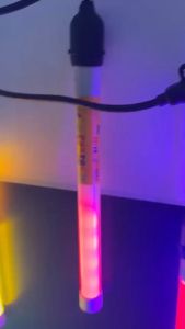 หลอดไฟนีออนสี หลอดไฟตกแต่ง T8 LED Tube ขั้วE27 3W ขนาด 30cm/120cm กันน้ำ มีหลายสีให้เลือก ไฟวิ่ง