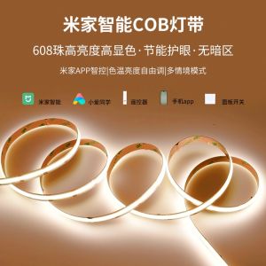 Smart Color Temperature Adjustable LED Strip Light 5V Narrow Version 3-in-1 Dual Color Temperature 12V 24V Home Decor Lighting