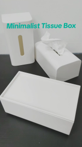 Minimalist Desktop Tissue Box Towel Facial Tissue Paper Storage Box Refill Pack
