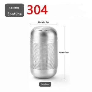 WHPHous | 1pc Tea Strainer Stainless Steel Tea Infuser Tea Leaves Spice Seasoning Ball Strainer Teapot Fine Mesh Coffee Filter Teaware