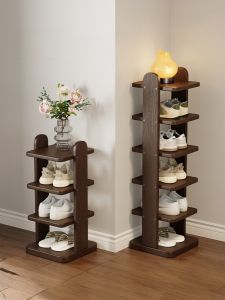 ZHUSHANXIA | Durable Solid Wood Shoe Rack Multilayer