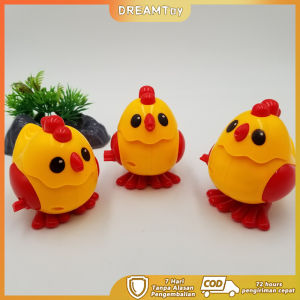 DREAMToy Mainan Anak AYAM JUMPING Ayam Putar Loncat Bayi Lucu Putar Mainan Bayi