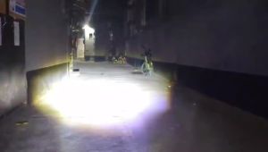 2Pcs Motorcycle Spotlights Including switches Mini Driving Light Yellow + White Hi-Lo Beam Led Motorcycle Spot Lights LED Auxiliary Lamp Car Spotlight