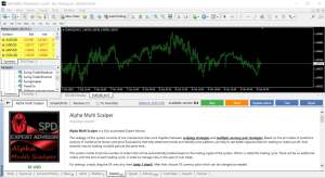 โปรแกรมระบบเทรดอัตโนมัติ Alpha Multi Scalper MT4 EA