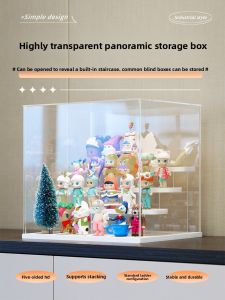 WEIAI | Transformers Collectible Blind Box Figure Set with Step Storage Box