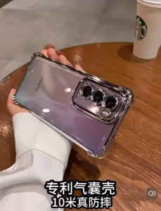 ⚡️ส่งจากไทย⚡️เคสใส กันรอยเลนส์กล้อง สำหรับ Oppo A5X Reno14 Pro Reno14F 14F เคสขอบสี กันกระแทก หรูหรา Reno14Pro