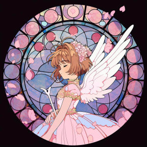 Bandai | Anime C-Cardcaptor S-Sakura Oil Painting By Numbers Canvas Art Wall Decor for Living Room Bedroom Gift Unframed