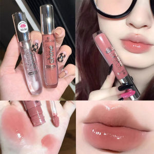 MAGIC CASA Sheer Lip Gloss Water Gloss Mirror Lip Stain Shimmer Transparent Jelly Glass Dudu Lip Top Lip Color