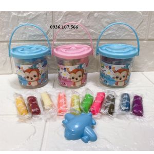 Đất nặn Xô Tặng kèm bộ khuôn