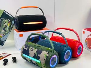 Loa Bluetooth Boombox 360 đèn led thế hệ mới Bass căng Âm Thanh Lớn Cực Đỉnh Bluetooth 5.2 Thiết Kế Cực Đẹp Bảo Hành 12 Tháng Loa Di Động Chống Nước Ipx7 - Lazada