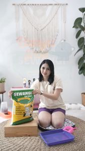 GENDIS.COM  PASIR GUMPAL WANGI MURAH 6 -SEWANGI-PASIR UNTUK KUCING