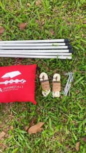 Flysheet Tenda Tebal 3m X 4m: Perlengkapan Camping Praktis & Waterproof