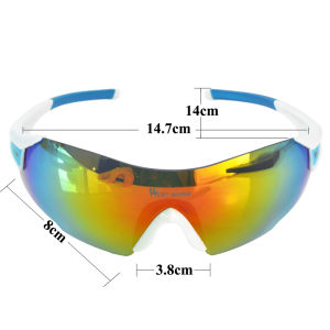 West Biking | WEST BIKING Ultralight Frameless Cycling Sunglasses UV400 Anti-Glare Polarized Lens Windproof Sports Glasses For MTB Road Bike