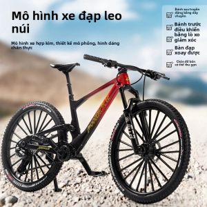 Mô Hình Xe Đạp Leo Núi Kim Loại Cổ Điển Đồ Chơi Xe Đạp Hợp Kim Đúc Mô Hình Ngón Tay Để Bàn Trang Trí Nhà Cửa 20cm Đồ Sưu Tầm