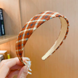 หมวกคลุมผมสไตล์ฮ่องกงย้อนยุคสำหรับผู้หญิง ฤดูใบไม้ร่วง/ฤดูหนาว ขอบกว้าง หมวกคลุมผมลายดอกไม้ ทรงสูง หมวกคลุมผมแบบใหม่ปี 2023