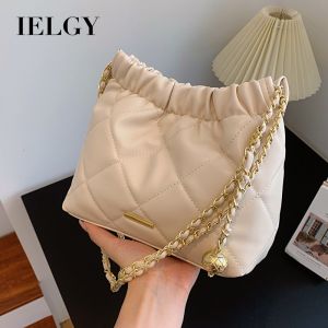 IELGY Fashion Casual Commuter Shoulder Bag Fashion Simple Casual Bucket Bag