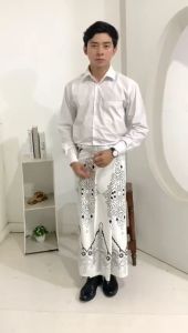 Sarung Palekat Desain Modern Motif Sonket Rintik Hujan Terkini 2023