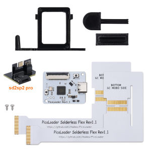 Solderless Rev1.1 PicoLoader Flex Cable Based On Pi Pico RP2040 Support SD2SP2 GC2SD SDGecko For GameCube NGC Console