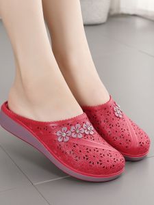 Elegant Ko Bertha Slippers for Women Summer Style Low Heel Soft Sole Waterproof Anti-Slip Ideal for Daily Wear
