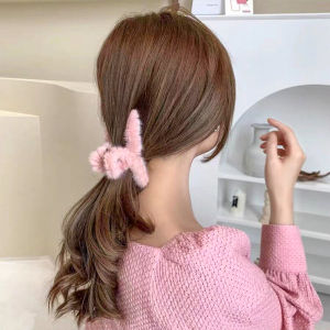 Talao Hair Clamp Plush Soft Furry Claws Big Clamps Faux Fur Hair Clips Sweet Plush Crabs Clip for Girls Hair Accessories