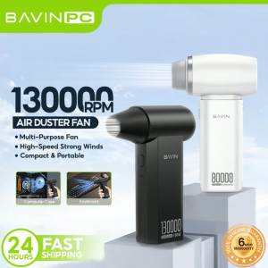 BAVIN VC03 130000RPM / VC04 80000RPM Mini Compressed Air Duster for Deep Cleaning w/ Portable Extremely Turbo Airflow