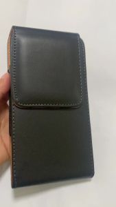 Universal Leather Case for iPhone Samsung Huawei Xiaomi Mens Waist Pack Belt Clip Bag for 3.5-6.3" Mobile Phone Pouch Holster