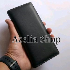 dompet kulit sapi asli-panjang-kartu-polos-lipat-asli garut-sapi pull up premium-murah-azeliashop-azelia shop