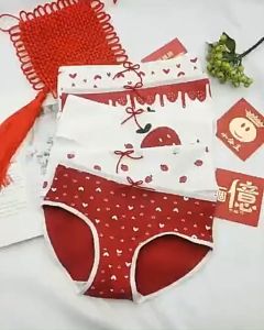 Combo 5 quần lót nữ cotton xuất Nhật siêu mát - Quần lót nữ quả dâu siêu dễ thương