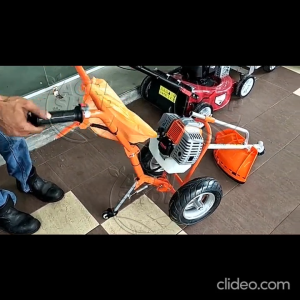 Agrishop Ogawa 52cc / 63cc Heavy Duty Air Wheeled Hand Push Lawn Mower Mover Brush Cutter Mesin Rumput