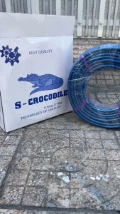 Dây phun áp lực 5 lớp cuộn dây phun dùng phun thuốc Hiệu S-CROCODILE 8.5mm x 50m | Công nghệ ĐỨC | Bảo hành 12 tháng