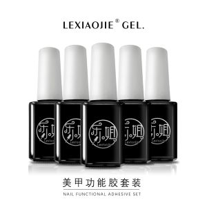 Miss Le Nail Shop Polish Gel Set Genuine Base Gel Non-Wash Sealing Layer Dedicated Solid Lasting Super Bright Phototherapy Plastic