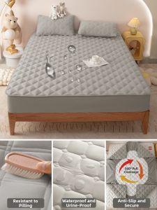 MENGWEIJUE | Waterproof Bed Mattress Protector Full Encasing