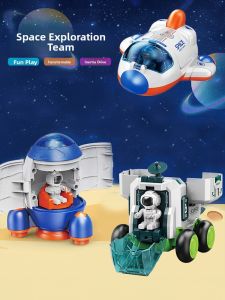 JIFANPAUL | Astronaut Space Shuttle Toy Model