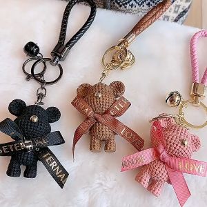 SHOPHOME - Gantungan Kunci Mobil Motor Rumah Dompet Tas Karakter Boneka Beruang Lucu KEY14