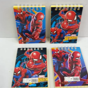 (READY STOCK) Cool Super Hero Spider Man Captain A7 Buku Nota Notebook Kids Present Birthday Gift 超级英雄人物蜘蛛侠儿童迷你笔记本生日礼物奖励