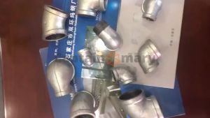 GI Pipe Fittings ELBOW 45° 1/2" To 1" For Plumbing Work