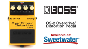 เอฟเฟคกีตาร์ (มือ 2) BOSS OVERDRIVE DISTORTION OS-2 พร้อมใช้งาน สภาพสวย ใช้งานน้อย เกรด AAA สินค้าจาก JAPAN