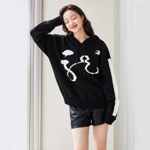 Yigue | Hooded Cozy Sweater Warm and Stylish Loose Fitting