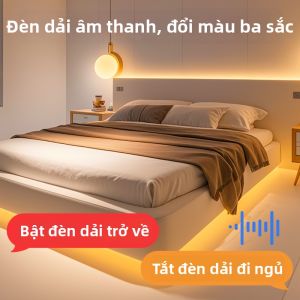 YUANMUXUAN | Dải Đèn Âm Trầm Kiểm Soát Giọng Nói Thông Minh Bên Cạnh Giường