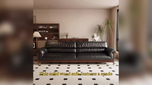 [PRE-ORDER] Modern Luxury Genuine Leather Sofa for Home Hotel Flat Villas for Lounge Futon Couch in Living Room Furniture Set