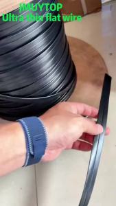 JMUYTOP Flame Retardant MC-4 Window Flat Cable 12AWG balcony Througth extension wire For power station solar panel ecoflow
