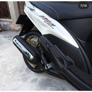 STRIPING LIST STIKER YAMAHA MIO SPORTY TAHUN 2007 PUTIH MIO 2007