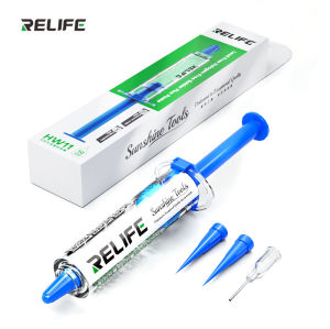 RELIFE HW11 Lead Free Halogen Free Soldering Flux Low Smoke No Clean High Insulation Paste for Mobile Phone Motherboard Repair