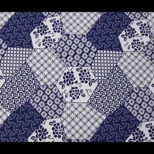 ผ้าคอตต้อนทีซี 13 ปอนด์ ลายควิลท์สไตล์ญี่ปุ่น 44 นิ้ว ผ้าเมตร ผ้าหลา