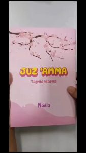 Custom Cover Nama Dan Foto Juz Amma Tajwid Warna 7 in 1 Terjemahan - Istiqomah