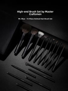 Lades | Shading Contour Powder Makeup Brushes Set 15 pieces