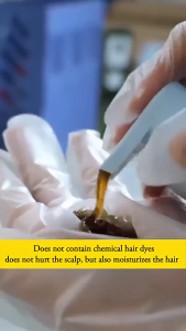 [Pengiriman 24 jam/COD] 200ML Pewarna Rambut Shampoo Bubble /Pure Botanical Bubble Hair Color Cream/Shampoo Penutup Uban/Hair Dye Cream For Household Multi-Color Plant-Based