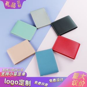 ปรับแต่งโลโก้ชื่อภาษาอังกฤษใบขับขี่ปกหนังผู้ถือบัตรรถป้องกันกรณีรถป้ายทะเบียนกระเป๋า