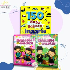 [PAKET 3 BUKU] 150 Kata Bahasa Inggris dan Engglish For Children
